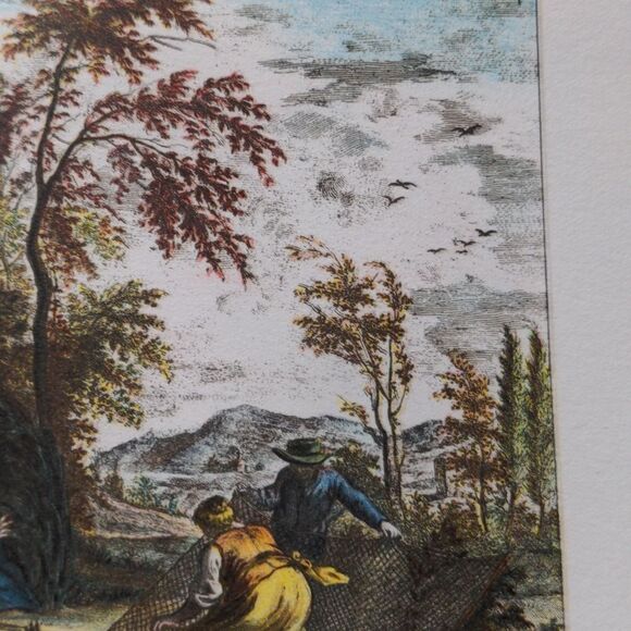 Giuseppe Zocchi vintage lithograph print Ottobre - Picture 9 of 15